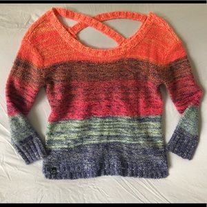 Multi Color knit sweater